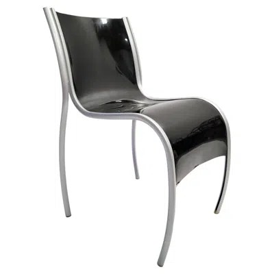 Pre-owned Ron Arad Signed Black Fpe Chair By  For Kartell