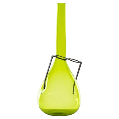 Pre-owned Ron Arad Venini Where Are My Glasses 777.51 Glass Vase, Erba -  - Damiani In Transparent