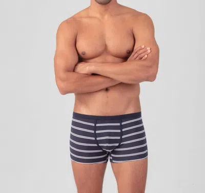 Ron Dorff Boxer Briefs With Double Stripes In Navy In Blue