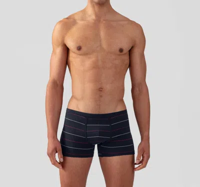 Ron Dorff Boxer Briefs With Tennis Stripes In Navy In Blue