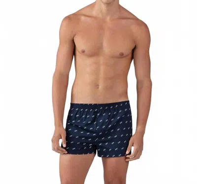 Ron Dorff Dad Boxer Shorts In Navy In Blue