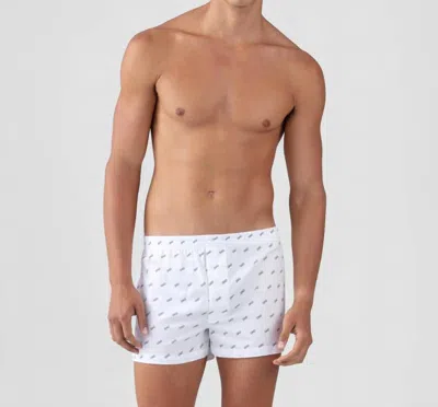 Ron Dorff Dad Boxer Shorts In White
