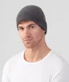 Ron Dorff Men's Cashmere Beanie In Charcoal Grey In Grey