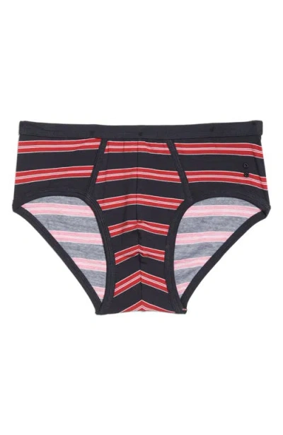 Ron Dorff Y-front Stretch Cotton Briefs In Black