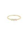 RON HAMI 14K 0.10 CT. TW. DIAMOND STACKABLE RING