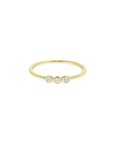 Pre-owned Ron Hami 14k 0.10 Ct. Tw. Diamond Stackable Ring Women's 7