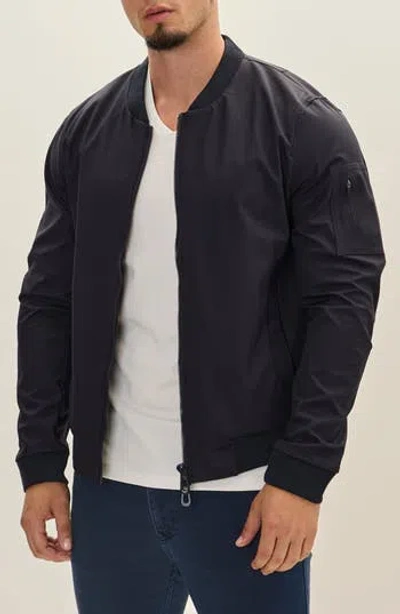 Ron Tomson Bomber Jacket In Blue