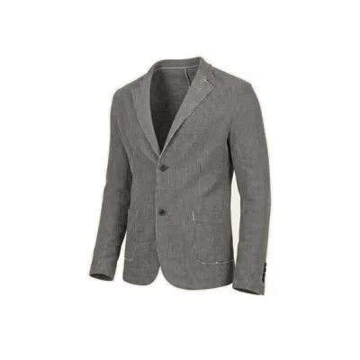Ron Tomson Men's Cotton Blend Knit Cardigan - Black White In Multi