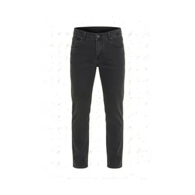 Ron Tomson Men's Grey Super Soft 5-pocket Style Pants - Anthracite In Black