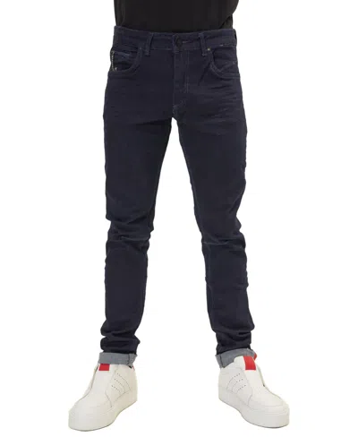 Ron Tomson Men's Modern Inner Slim Fit Jeans In Navy