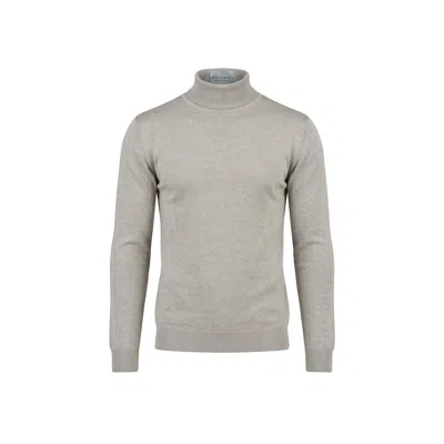 Ron Tomson Men's Rollneck Knit Sweater - Grey In Gray