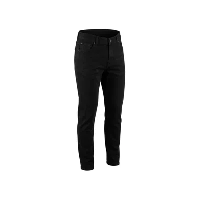 Ron Tomson Men's Tapered Stretch Jeans - Black