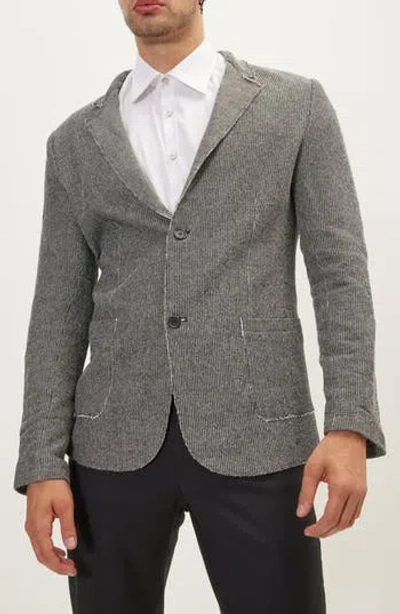 Ron Tomson Modern Cotton Jacket In Gray