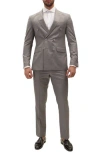 Ron Tomson Super 120s Wool Double Breasted Tuxedo Jacket
