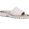 Ron White All Day Heels® Carley Water-resistant Slide Sandal In Ice/platino