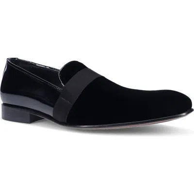 Ron White Baylor Smoking Loafer In Black