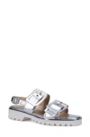 Ron White Callie Slingback Sandal In Silver
