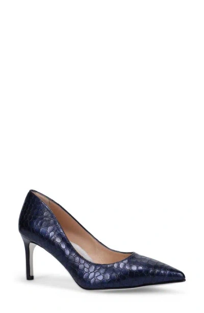 Ron White Cindy Lou Pointed Toe Pump In Blue