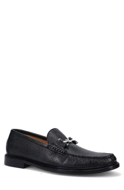 Ron White Henri Water Resistant Loafer In Black