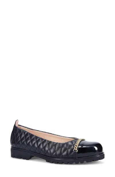 Ron White Ilonna Leather Skimmer In Blue