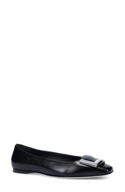 Ron White Jacquelin Leather Flat In Multi