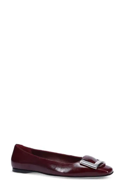 Ron White Jacquelin Leather Flat In Multi
