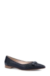 Ron White Jada Pointed Toe Flat In Black