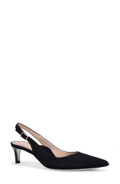 Ron White Marika Slingback Pointed Toe Pump In Black