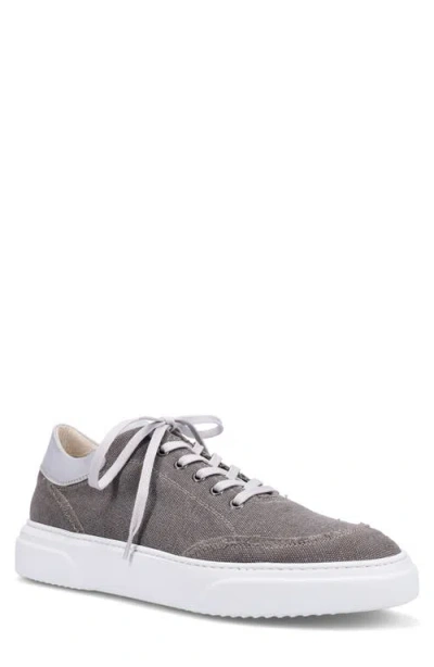 Ron White Maverick Low Top Denim Sneaker In Gray