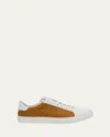 Ron White Men's Dawson Low-top Weatherproof Suede Sneakers In Caramel