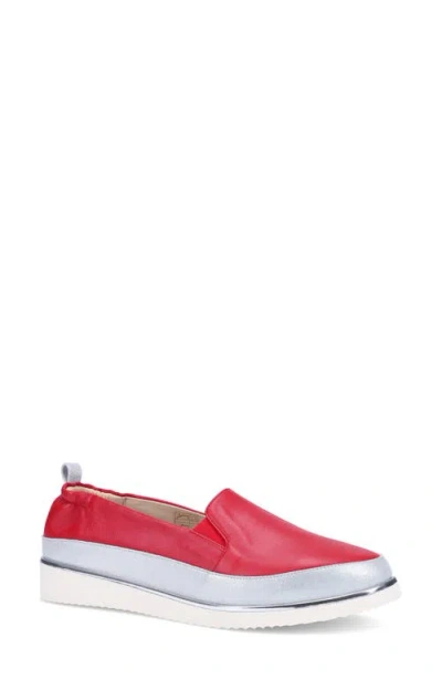 Ron White Nelleca Slip-on Sneaker In Red
