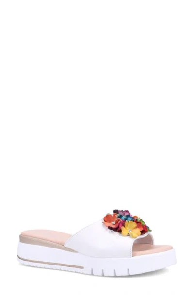 Ron White Ravella Platform Wedge Slide Sandal