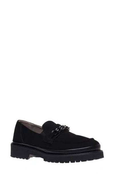 Ron White Renee Chain Detail Weatherproof Loafer In Black