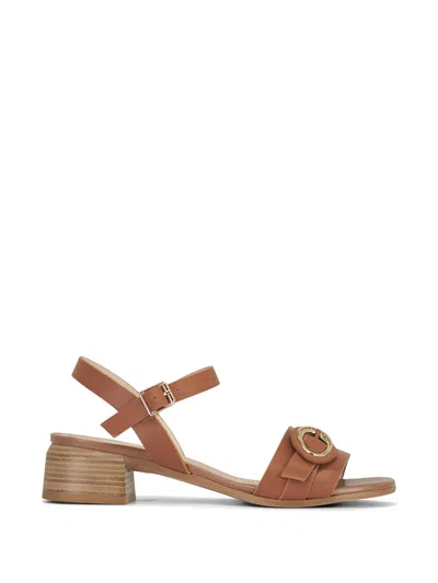 Ron White Seraphina Buckle-detail Sandals In Brown