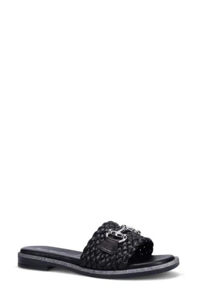Ron White Vani Slide Sandal In Onyx
