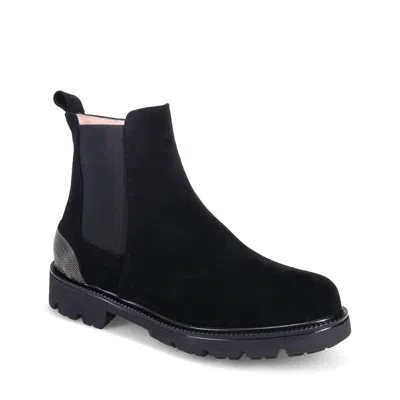 Ron White Women's Gema Boots In Onyx Suede In Black