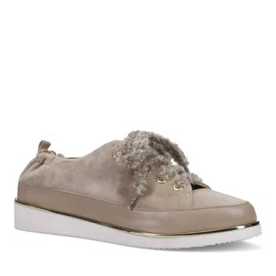 Ron White Women's Nalla Cashmere Suede Nappa Sneaker In Lamb In Multi