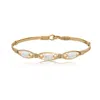 Ronaldo Women's Bella Bracelet In Gold With Pearls In Multi