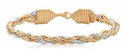 Ronaldo Women's Gratitude Bracelet In Sterling Silver Artist Wire In Multi