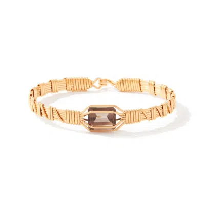 Ronaldo Women's My Favorite Gem Bracelet In Smokey Quartz In Multi