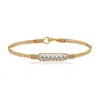 Ronaldo Women's Power Of Prayer Bracelet In Gold And Sterling Silver - Silver Beads In Multi