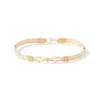 Ronaldo Women's Sealed With A Kiss Bracelet In Gold In Gold