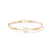 Ronaldo Women's Stronger Together Bracelet In Gold And Sterling Silver In Multi