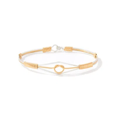 Ronaldo Women's Stronger Together Bracelet In Gold And Sterling Silver In Multi