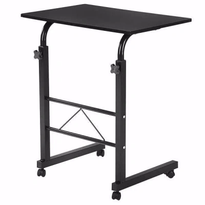 Rondzakz Removable P2 15mm Chipboard & Steel Side Table Black