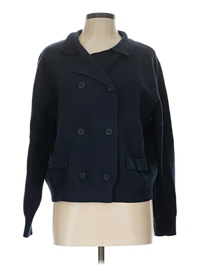 Pre-owned Ronen Chen Coat In Blue