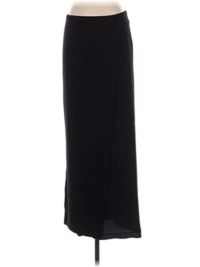 Pre-owned Ronen Chen Formal Skirt In Black