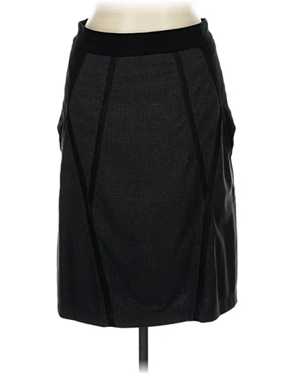 Pre-owned Ronen Chen Formal Skirt In Black