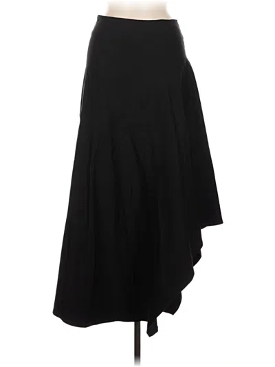 Pre-owned Ronen Chen Formal Skirt In Black