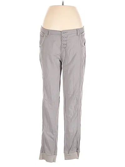 Pre-owned Ronen Chen Jeggings In Gray